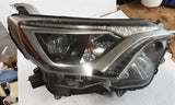 Passenger Headlight Halogen Without Black Trim Fits 1618 RAV4 3599331