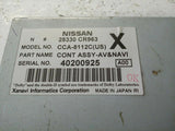 InfoGPSTV Screen Player Navigation DVD Fits 04 INFINITI M45 2585942