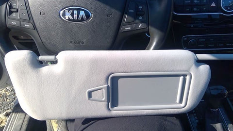 Passenger Right Sun Visor With Sunroof Cloth Fits 1416 CADENZA 4637480