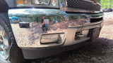 Front Bumper Chrome Bumper Hybrid Fits 11-13 SILVERADO 1500 PICKUP 4866921