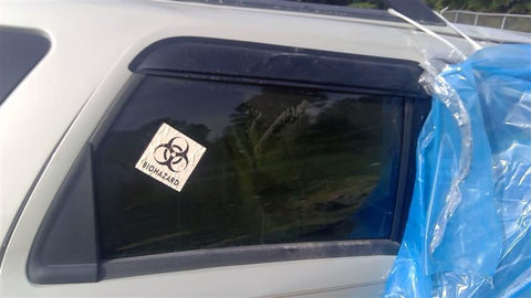 Passenger Right Rear Door Glass Privacy Tint Fits 0812 ESCAPE 3435650