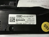 Temperature Control Front 3 Knobs Opt 9AK Fits 1213 AUDI A7 3145521