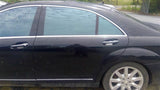 Driver Rear Side Door 221 Type S65 Fits 0713 MERCEDES SCLASS 3385380
