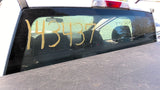 Back Glass Fixed Green Tint Fits 15-20 FORD F150 PICKUP 4802760