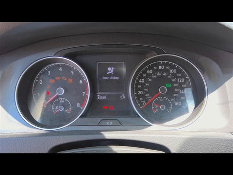 Speedometer Cluster Station Wgn Alltrack MPH Fits 17 GOLF 468439