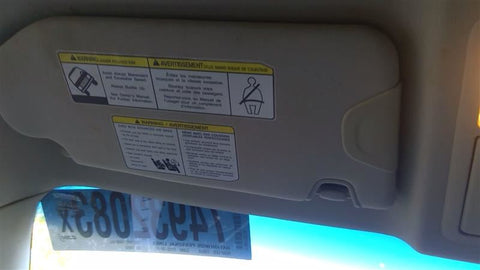 Driver Sun Visor Illuminated Fits 09-13 INFINITI FX SERIES 460096
