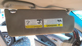 Driver Left Sun Visor Without Illumination Fits 17-19 RIDGELINE 4805231