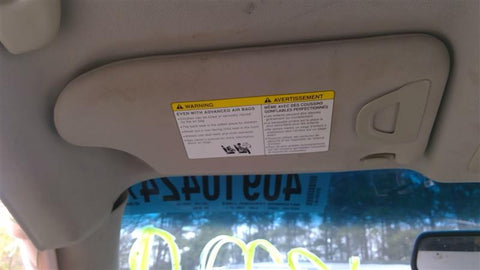 Driver Left Sun Visor Illuminated Fits 08-12 INFINITI EX35 463174