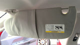 Passenger Sun Visor Quad Cab 4 Door Fits 06 DODGE 1500 PICKUP 4810611