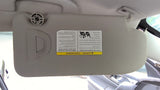 Driver Sun Visor With Illumination Without Sunroof Fits 17-18 QASHQAI 4846571