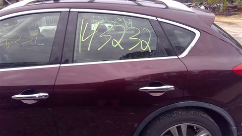 Driver Left Rear Side Door Fits 08-12 INFINITI EX35 463436