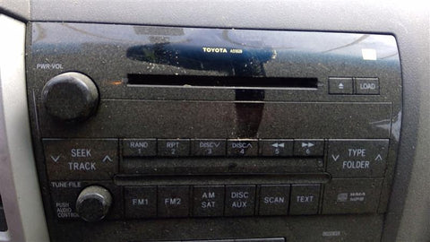 Audio Equipment Radio Display And Receiver Am-fm-cd Fits 07-12 TUNDRA 467074