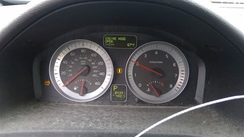 Speedometer Cluster Only C70 MPH Fits 09-13 VOLVO 70 SERIES 463294