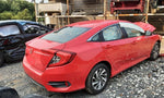 Console Front Floor Coupe Cloth Armrest Fits 16-19 CIVIC 455862