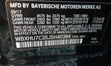 X1        2018 Steering Wheel 358807/ not included10