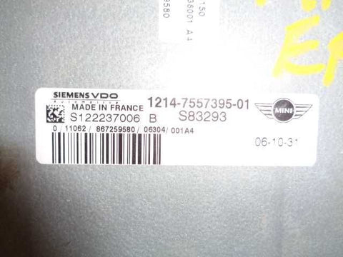 Engine ECM Electronic Control Module 1.6L Fits 05-08 MINI COOPER 215307