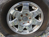Wheel 17x7-1/2 Aluminum Machined Finish Opt N93 Fits 02-06 ESCALADE 286386