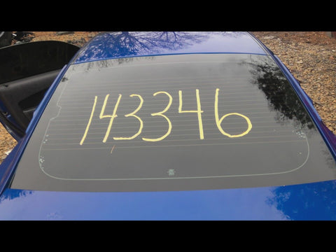 Back Glass Coupe Fits 05-14 MUSTANG 4728340