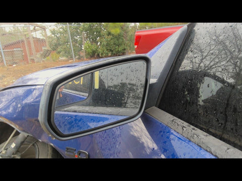 Driver Side View Mirror Power Spotter Glass Painted Fits 13-14 MUSTANG 4728070