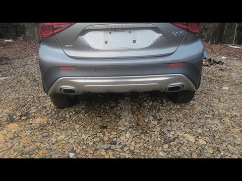 Rear Bumper AWD Without Park Assist Fits 1719 INFINITI QX30 4718630