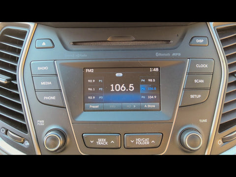 Audio Equipment Radio US Market Receiver SWB Sport Fits 1316 SANTA FE 4724950