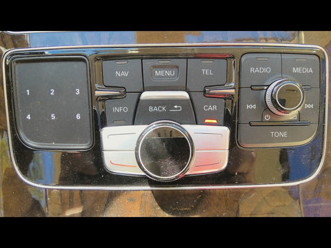 Audio Equipment Radio Control Panel Console Mounted Fits 1118 AUDI A8 4722370