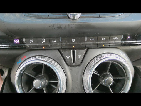 Temperature Control Single Zone Opt C68 ID 84078979 Fits 1617 Camaro SS 4718960
