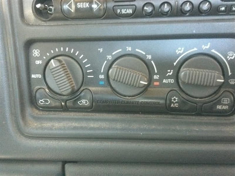 Temperature Control With AC Manual Control Fits 99-02 SIERRA 1500 PICKUP 275364