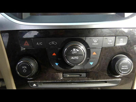 Temperature Control Face Plate Radio And Heater Fits 11-12 300 319143