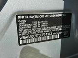 640I      2013 Seat Rear 327547