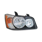 CAPA- 2001-2003 Toyota Highlander RH Side Headlight (Black housing, clear lens)