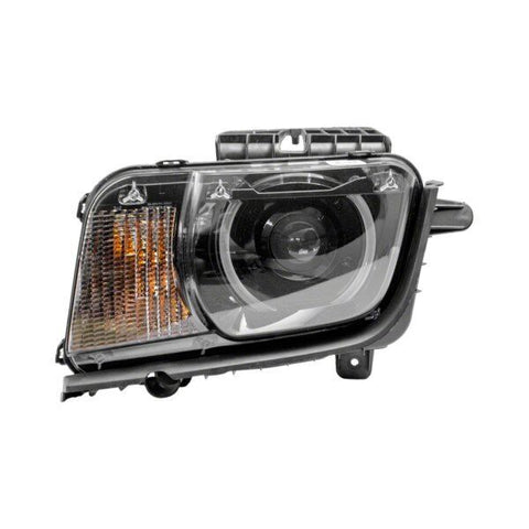 Head Light For 2010-2015 Chevrolet Camaro Driver Side HID Xenon With Bulbs-CAPA