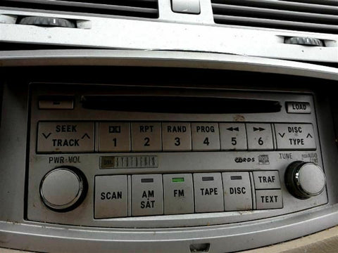 Audio Equipment Radio Receiver 6 Disc CD Player Fits 05-07 AVALON 260685