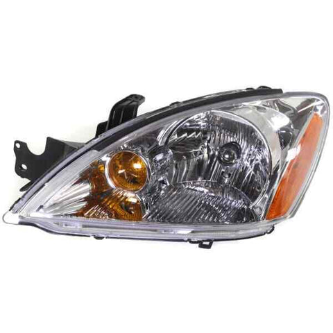 Headlight Assembly For 2004 Mitsubishi Lancer Wagon Left Clear Lens With Bulb