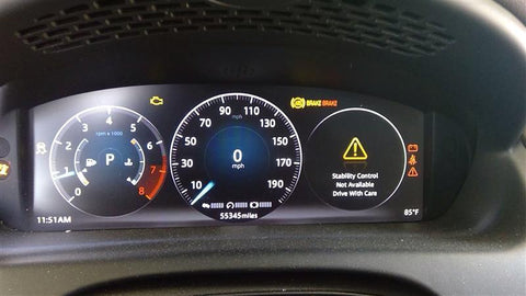 Speedometer Cluster Fits 16-17 XJ 353752