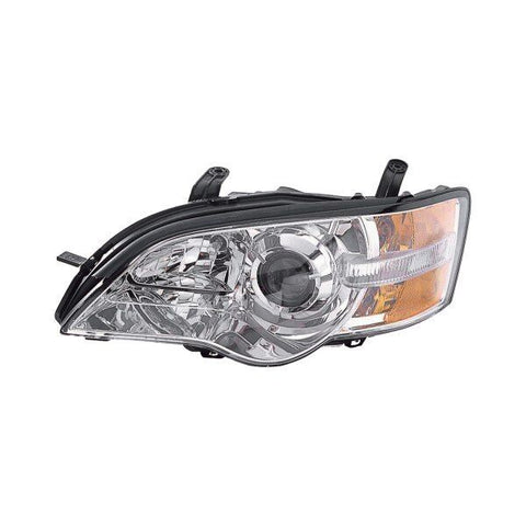 CAPA Headlight For 2006-2007 Subaru Outback Legacy Left With Bulb