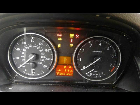 Speedometer Station Wgn MPH Adaptive Cruise Fits 07-12 BMW 328i 322215