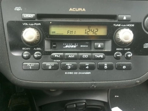 Audio Equipment Radio AM-FM-Cassette-6 CD Fits 02-04 RSX 276729