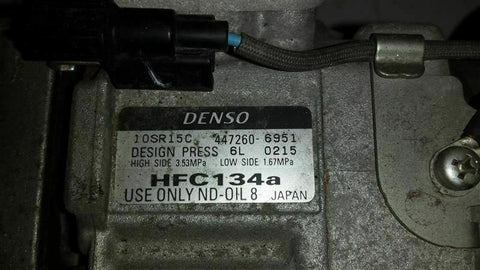 AC Compressor Fits 10-14 TSX 234048