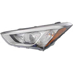 CAPA Headlight For 2013-2016 Hyundai Santa Fe Sport Driver Side Halogen