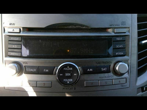 Audio Equipment Radio Receiver Am-fm-cd Fits 10-12 LEGACY 299074