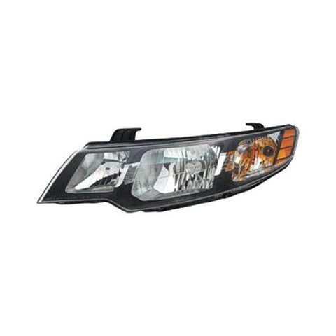 CAPA-New Head Light for 10-13 Kia Forte LH Halogen OE Replacement Part