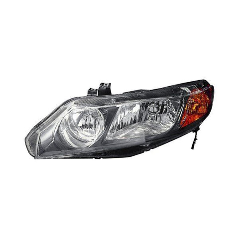 CAPA Headlight For 2006 2007 2008 Honda Civic DX EX GX LX Models Sedan Left