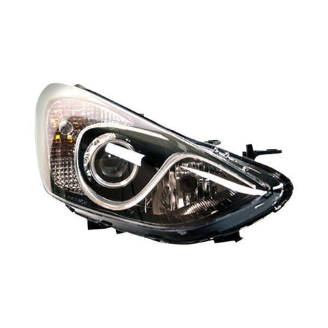 Headlight Assembly For 2013-2017 Hyundai Elantra GT Right Clear Lens With Bulb