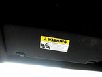 Passenger Right Sun Visor Illuminated Fits 07-10 BMW X5 261047