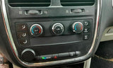 Temperature Control AC Front Dash Mounted Dual Zone Fits 11-18 CARAVAN 342765