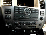 Audio Equipment Radio Receiver Am-fm-stereo-cd Fits 08-12 ARMADA 234702