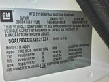 Driver Quarter Glass Chrome End Cap On Moulding Fits 08-10 ENCLAVE 315909