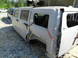 06 07 HUMMER H3 L. REAR SIDE DOOR W/O CHILD SAFETY LOCKS 212695